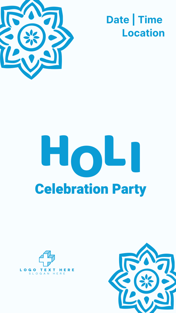 Holi Fest Get Together Instagram Story Design Image Preview