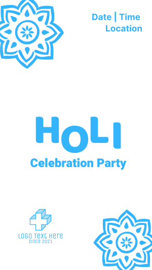 Holi Fest Get Together Instagram story