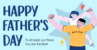 Jolly Father's Day  Facebook ad Image Preview