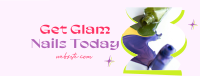 Glam Nail Salon Facebook cover Image Preview
