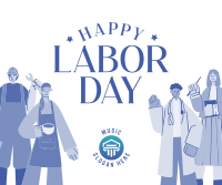 Celebrating our Workers! Facebook Post Design