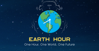Alarm Clock Earth Facebook Ad Design
