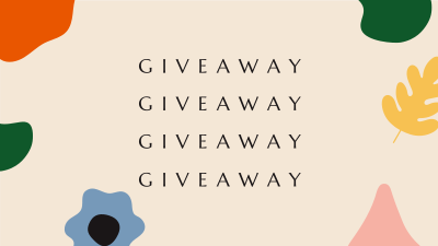 Giveaway Time Facebook event cover Image Preview