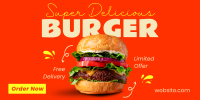 The Burger Delight Twitter post Image Preview