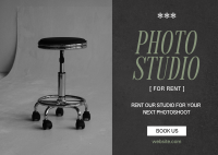 Photo Studio Minimalist Postcard Preview