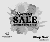 Spring Sale bouquet Facebook post Image Preview