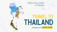 Explore Thailand Facebook Event Cover Design
