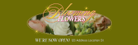Blooming Today Floral Twitter Header Design