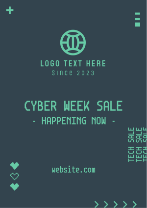 Cyber Week Sale Flyer Image Preview