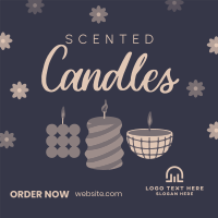 Sweet Scent Candles Instagram Post Design