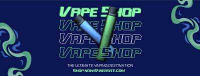 Vaping Elegance Facebook cover Image Preview