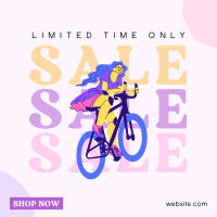 Pedal Your Way Sale Instagram post Image Preview