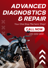 Motorcycle Advance Diagnostic and Repair Flyer Preview