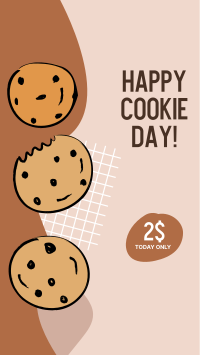 Cute Cookie Day  Facebook story Image Preview