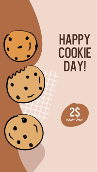 Cute Cookie Day  Facebook Story Image Preview