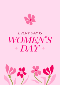 Women's Day Everyday Flyer Design