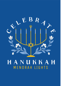 Hanukkah Light Flyer Image Preview