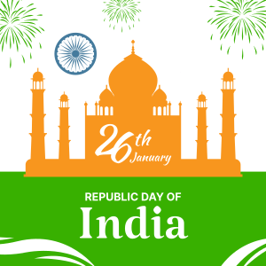 Indian Republic Day Landmark Instagram post Image Preview