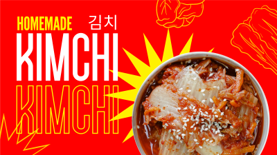 Homemade Kimchi Facebook event cover Image Preview