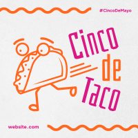 Cinco De Taco Instagram post Image Preview