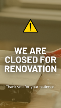 Renovation Property Construction Instagram Story Design