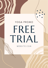 Yoga Free Trial Flyer Image Preview