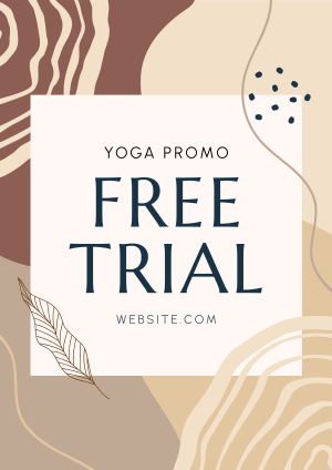 Yoga Free Trial Flyer Image Preview