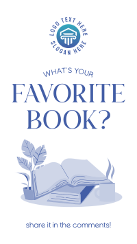 Book Choice Facebook Story Design