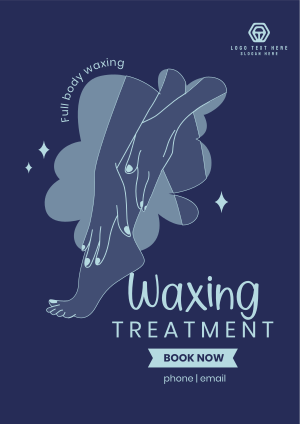 Leg Waxing Flyer Image Preview