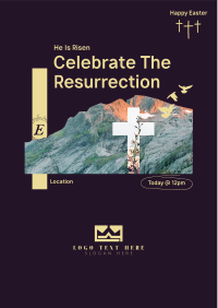 Easter Collage Flyer Image Preview