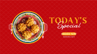 Chinese Dish Facebook Event Cover Design