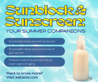 Sunscreen Beach Companion Facebook post Image Preview
