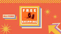 Shipping Announcement Facebook Event Cover Design