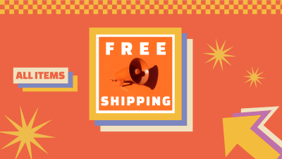 Shipping Announcement Facebook event cover Image Preview