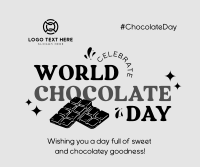 Today Is Chocolate Day Facebook Post Design