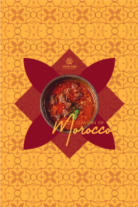 Moroccan Flavors Pinterest Pin Image Preview