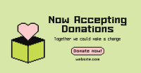 Pixel Donate Now Facebook Ad Design