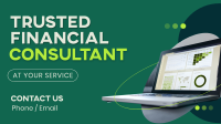 Financial Consultant Service Animation Design