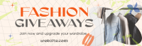 Fashion Dress Giveaway Twitter header (cover) Image Preview