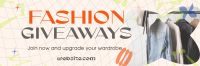 Fashion Dress Giveaway Twitter Header Image Preview