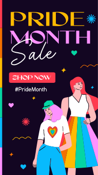 Pride Month Sale Instagram story Image Preview