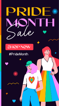 Pride Month Sale Instagram Story Design