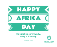 Africa Day! Facebook post Image Preview