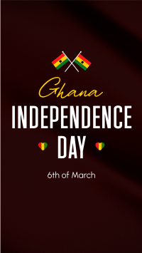 Ghana Independence Day TikTok video Image Preview