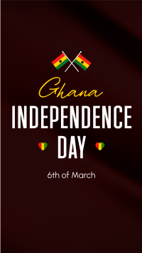 Ghana Independence Day TikTok Video Image Preview