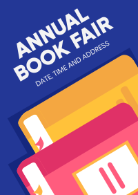 Book Fair Flyer Design