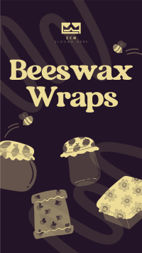 Beeswax Wraps Facebook Story Design