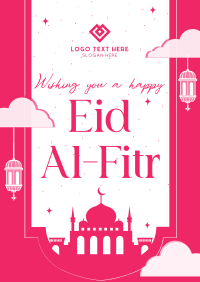 Mosque Eid Al Fitr Flyer Image Preview