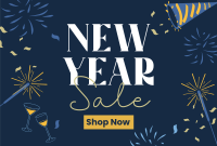 New Year Sparklers Sale Pinterest board cover Image Preview