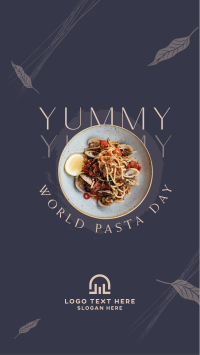 Pasta Gourmet Facebook Story Design